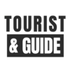 tourist and guide logo black